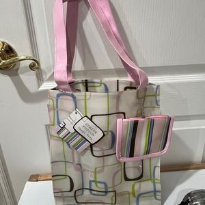 Vinyl tote
